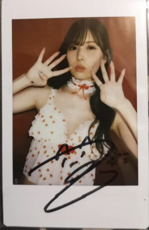 明里つむぎ簽名拍立得 Akari Tsumugi Autographed Cheki Photo TRE2024