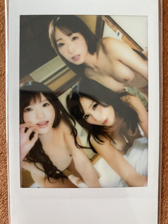 天使もえ Julia 蓮実クレア稀有拍立得 Rare Moe Amatsuka, Julia, Kurea Hasumi Cheki Photo