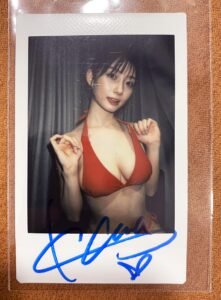 瀬戸環奈簽名拍立得 Kanna Seto Autographed Cheki Photo TRE2025