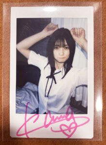 瀬戸環奈簽名拍立得 Kanna Seto Autographed Cheki Photo TRE2025