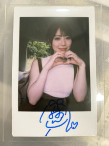 石川澪簽名拍立得 Mio Ishikawa Autographed Cheki Photo