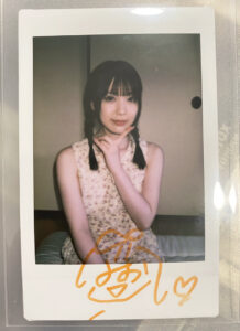 石川澪簽名拍立得 Mio Ishikawa Autographed Cheki Photo