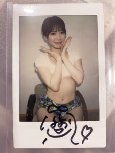 石川澪簽名拍立得 Mio Ishikawa Autographed Cheki Photo